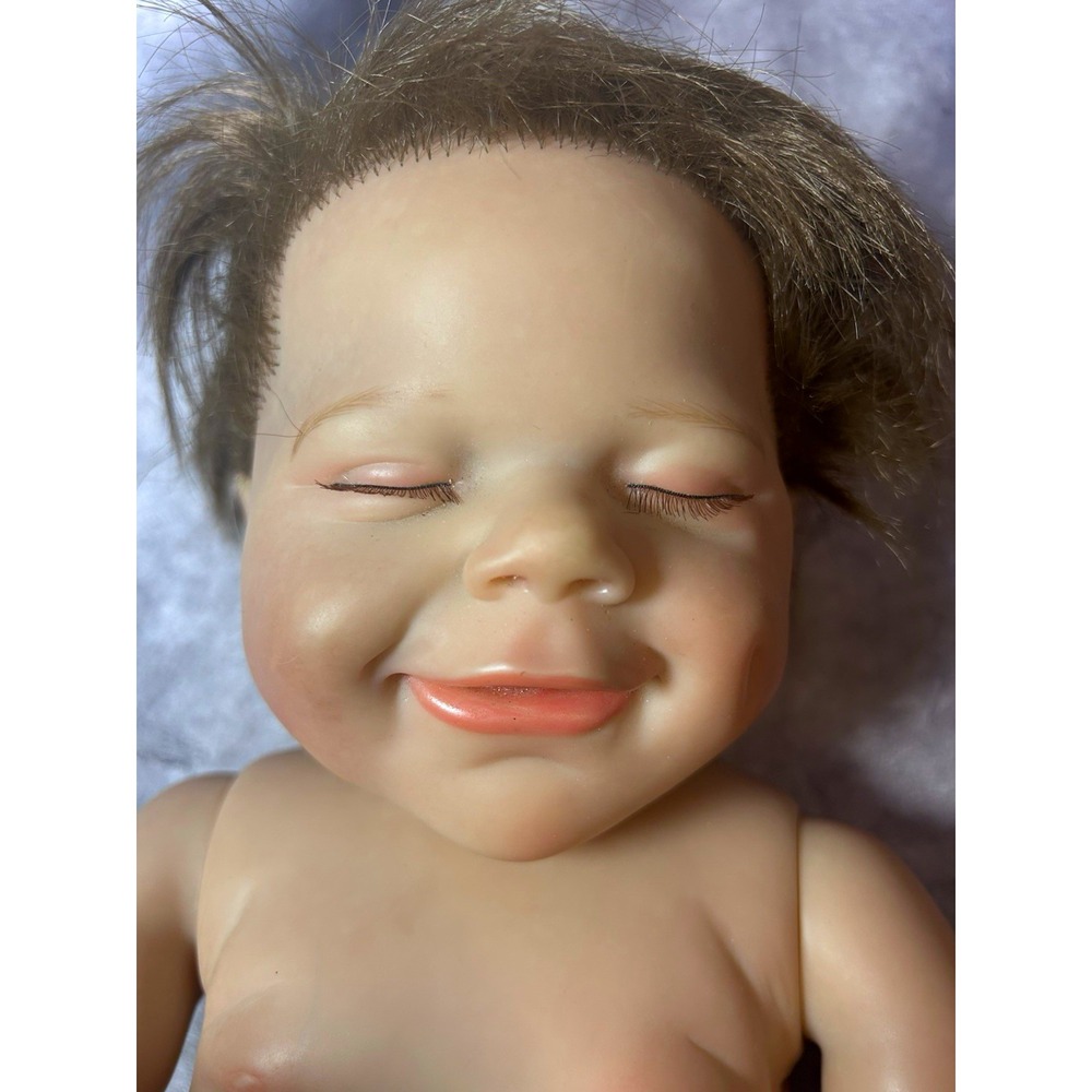 W-3 Reborn Baby Girl Doll 19" Realistic Anatomically Correct Full Body Lifelike
